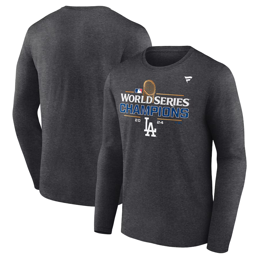 Men Los Angeles Dodgers 2024 MLB World Series Champions black T shirts style 6->mlb t-shirts->Sports Accessory